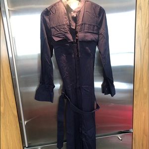 Goop Long Sleeve Belted Maxi Dress